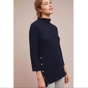Anthropologie | Saturday Sunday | Imatra Mock Neck Pullover Top